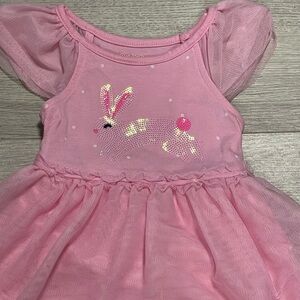 Easter Pink Bunny Dress 18 months Cat & Jack